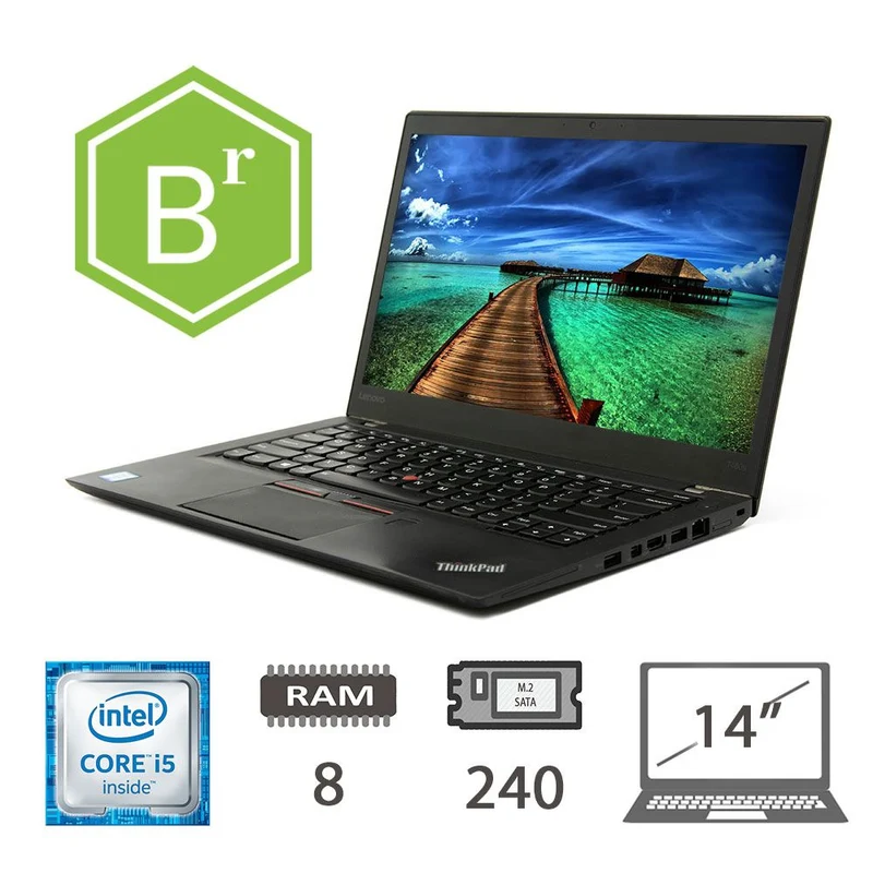 Lenovo T460S I5-6200U/8/M2-Sata240/14/