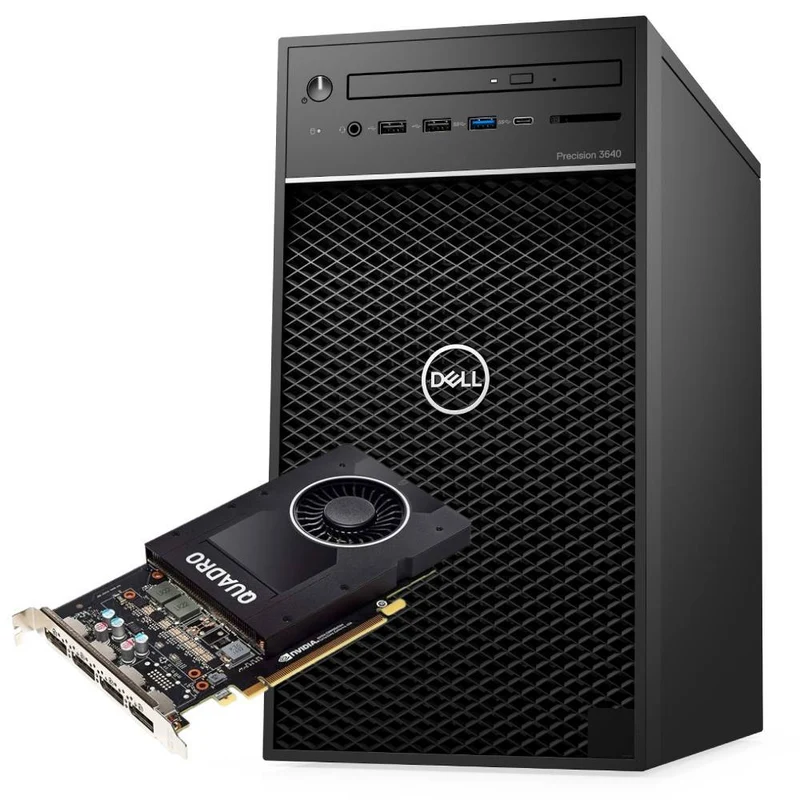 DELL Precision 3640 Workstation | Intel Core i7-10700K | NVIDIA Quadro P2200 | FreeDOS