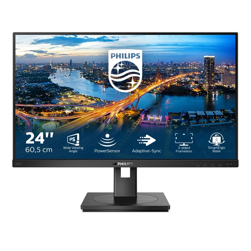 Philips 23,8 Ips Regolabile Ergonomicamente