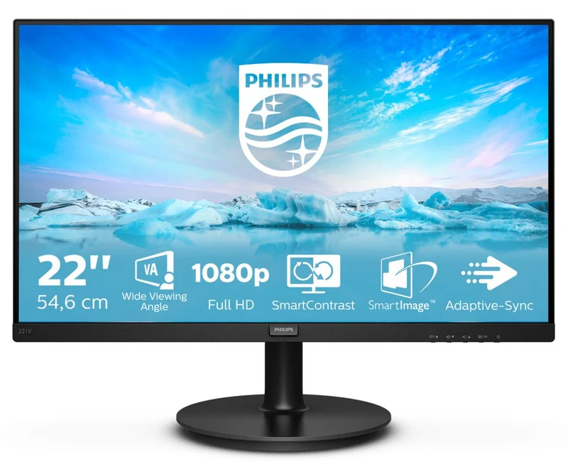 Philips 21,5 Va Led 75Hz 1920*1080, 16:9, 200 Cd/M