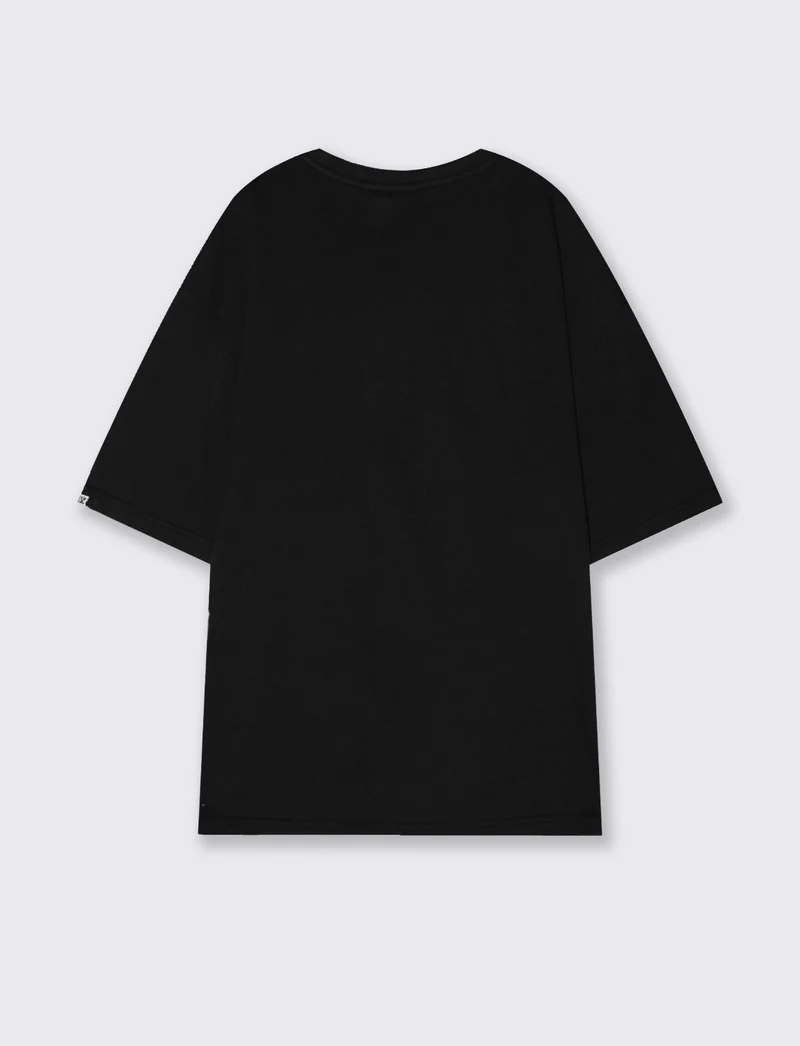 T-shirt Dragon Ball uomo girocollo boxy fit - Nero