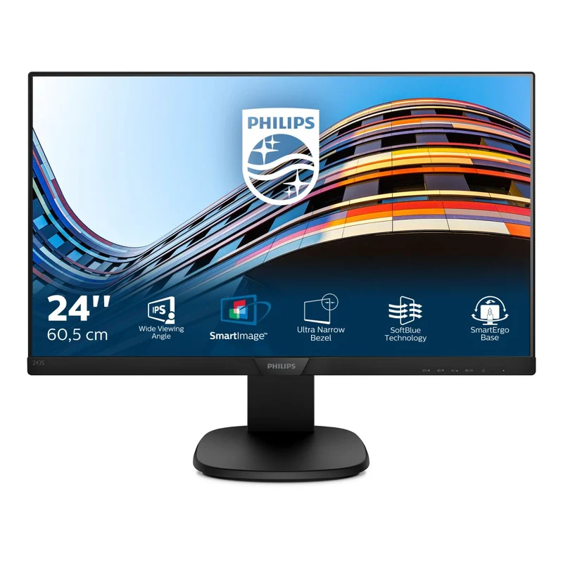 Philips 23,8 Led Ips, 1920*1080, 16 9, Multimediale,