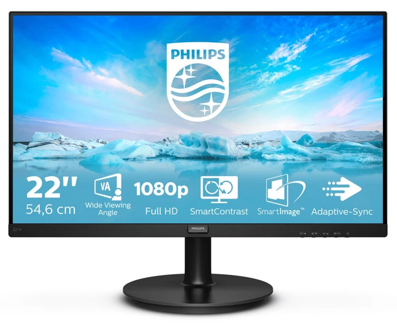 Philips 21,5 Va Led 75 Hz 1920*1080 Hdmi Vga 16:9,200Cdm2