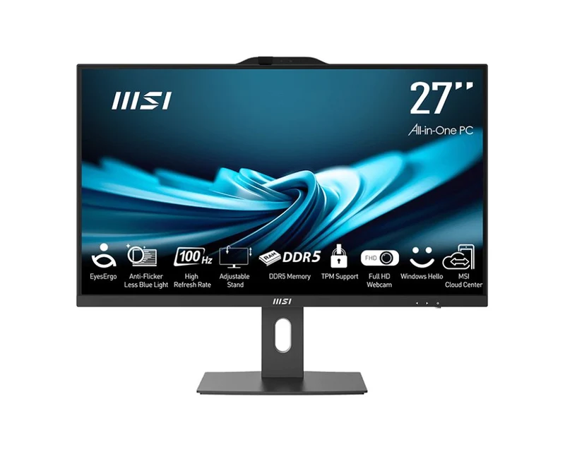 MSI Aio I5-14400 16Gb 512Ssd 27 Pollici Full HD Pro Black