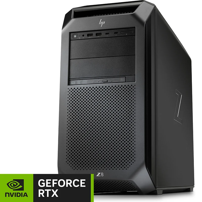 HP Z8 G4 Workstation Tower | 2x Intel Xeon Gold 6136 24Cores | Nvidia RTX | Windows 11 Pro Potenza e Affidabilità per Professionisti