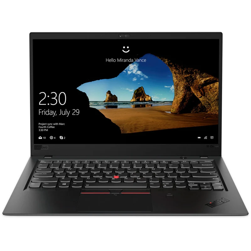 Lenovo ThinkPad X1 Carbon Ultrabook | Intel Core i7-8650U | Ram 16GB | SSD 256GB | WiFi Bluetooth HDMI Windows 11 Pro Prestazioni e Portabilità per Professionisti