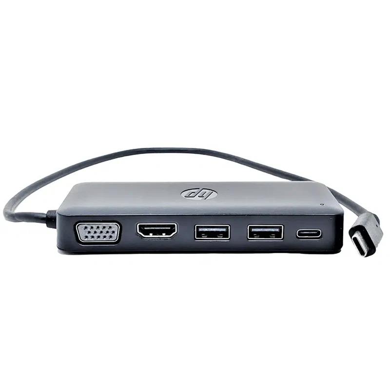 HP USB-C Travel HUB TPA-A601H - Docking Station Multifunzione Ricondizionato