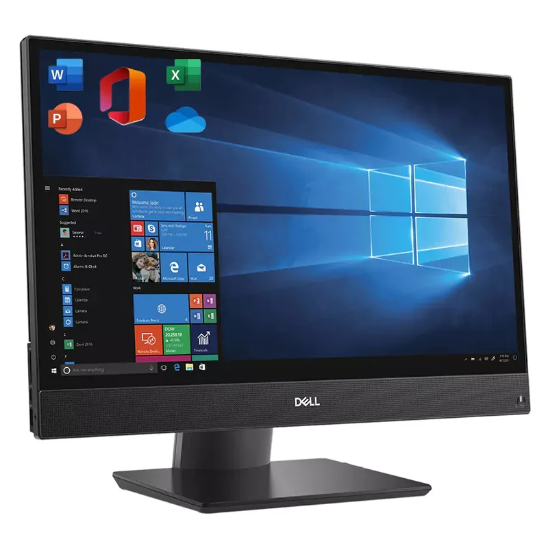 DELL OptiPlex 5260 All In One 22" FullHD | Intel Core Ottava Gen | SSD NVMe | WiFi Windows 11 Pro Microsoft Office 2021 - Potenza e Versatilità per Ogni Ambiente