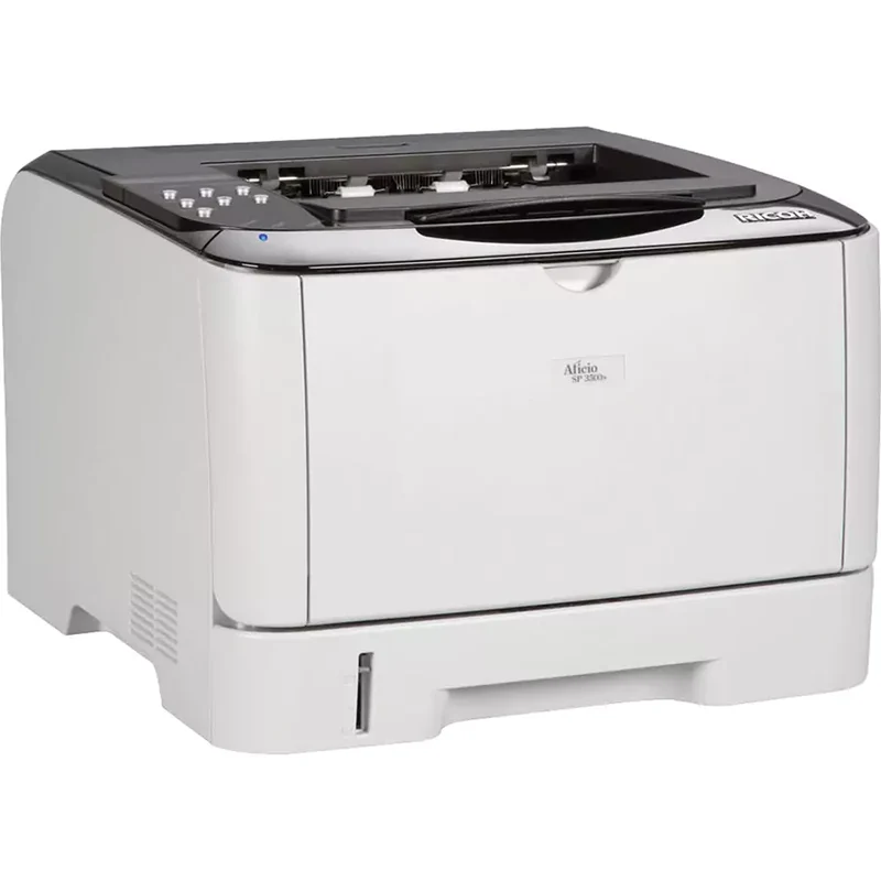 Ricoh Aficio SP 3500N Stampante Laser Monocromatica A4 1200x1200 DPI 30ppm e Connettività di Rete Standard