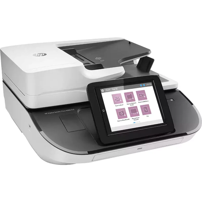 HP Scanjet Enterprise 8500 FN2 Scanner documentale di rete ad alta velocità con funzione duplex automatica e tecnologia HP EveryPage 600 DPI 200 immagini al minuto