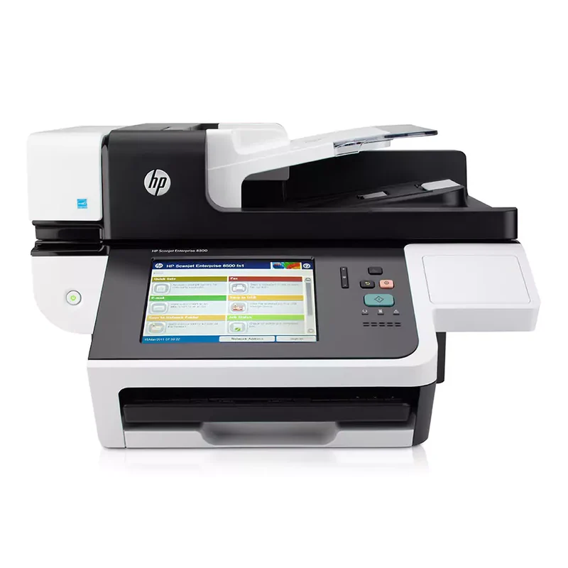 HP Scanjet Enterprise 8500 FN1 - Scanner di rete documentale veloce e affidabile per aziende il massimo della tecnologia al tuo servizio 60ppm 600DPI