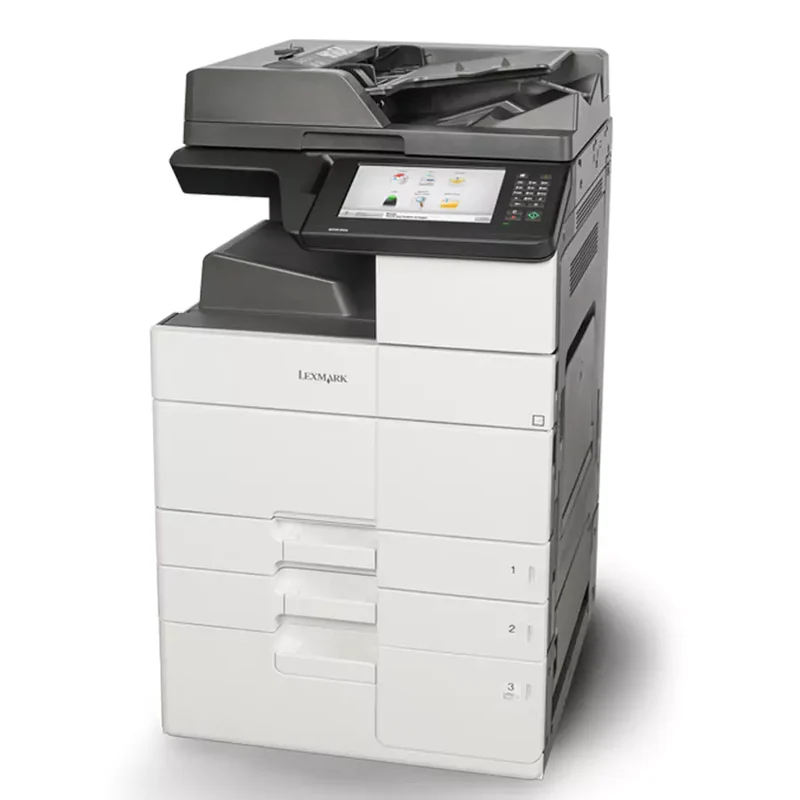 Lexmark MX912de Multifunzione monocromatica B/N A3 - Velocità di stampa di 65 pagine al minuto 1200 DPI Rete Perfetta per grandi volumi di stampa