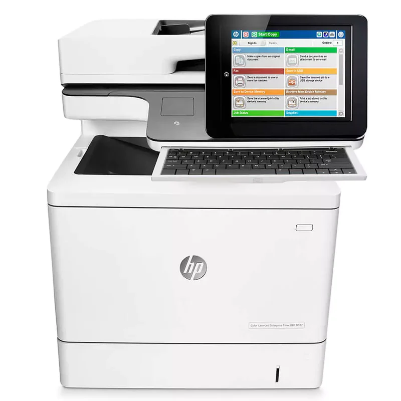 HP Color LaserJet Managed MFP M577M Multifunzione Laser a colori A4 600 DPI 38ppm Duplex Fronte/Retro automatico Rete