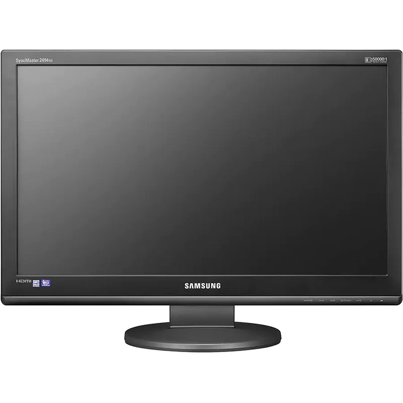 Samsung SyncMaster 2494HS Monitor 24″ FullHD LED Tempo di risposta 5ms Contrasto 1000:1 Luminosità 300 cd/m² HDMI VGA Casse audio