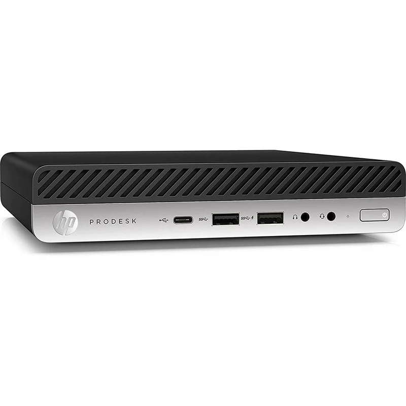 HP ProDesk 600 G3 DM | Intel Core i3-6100T 3.2Ghz | Windows 11 Pro Il mini pc performante per una postazione minimal