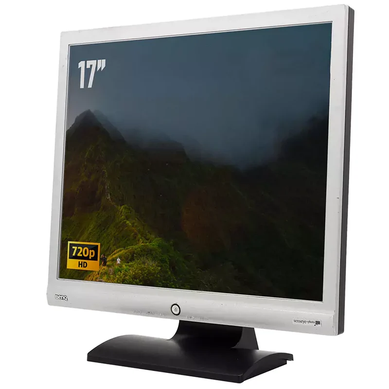 BenQ G700 Monitor 4:3 LCD TFT 17" 1280x1024 HD VGA DVI Perfetto per il tuo ufficio e per la video scrittura