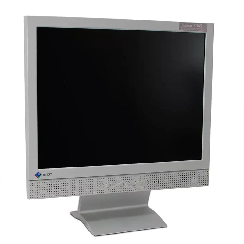 EIZO Flexscan L365 Monitor TFT 15" 1024 x 768 Pixel HD Luminosità 300 cd/m² Tempo di risposta 25ms DVI Casse integrate perfetto per la video scrittura
