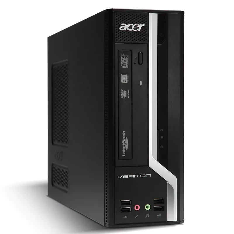 Computer Fisso Acer Veriton X490G PC Desktop SFF | Intel Core i3-540 3.2Ghz | Windows 10 Pro Il PC compatto economico ma dai mille utilizzi