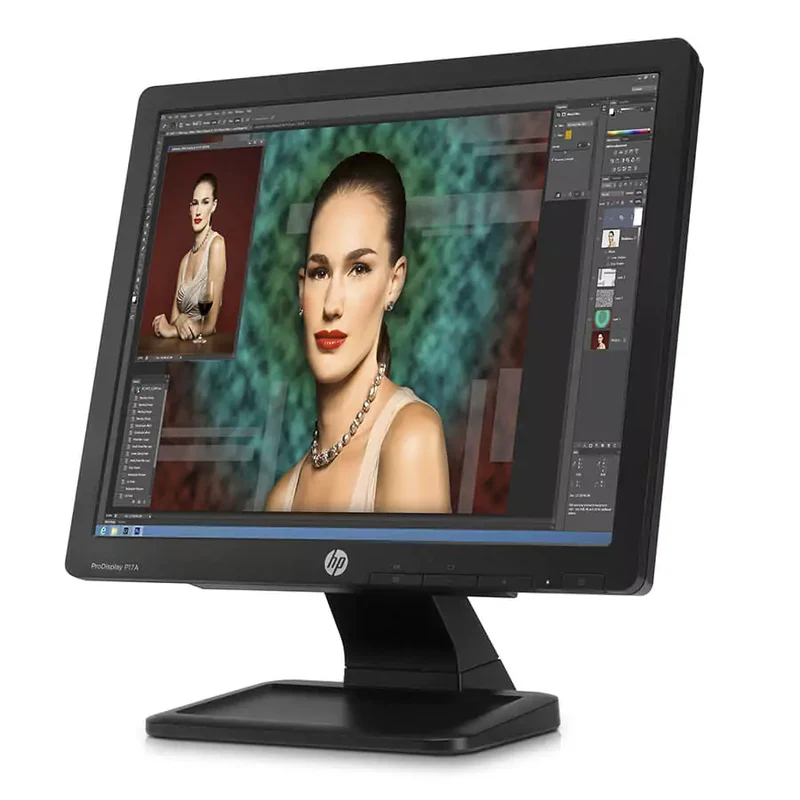 HP ProDisplay P17A Monitor LED TN 17″ Pollici 1280×1024 Pixel Tempo di risposta 5ms Luminosità 250cd/m2 Contrasto 1000:1 VGA