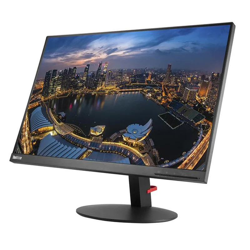 Lenovo ThinkVision T24d-10 Monitor 24" 1920x1200 Pixel WUXGA LED Luminosità 300 cd/㎡ Tempo di risposta 7ms VGA HDMI Display Port HUB USB