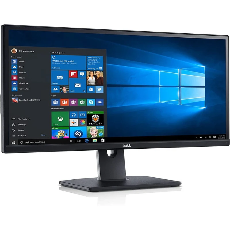 DELL UltraSharp U2913WM Monitor LED IPS 29" 2560x1080 Pixel FullHD 21:9 Tempo di risposta 8ms USB VGA DVI HDMI Display Port
