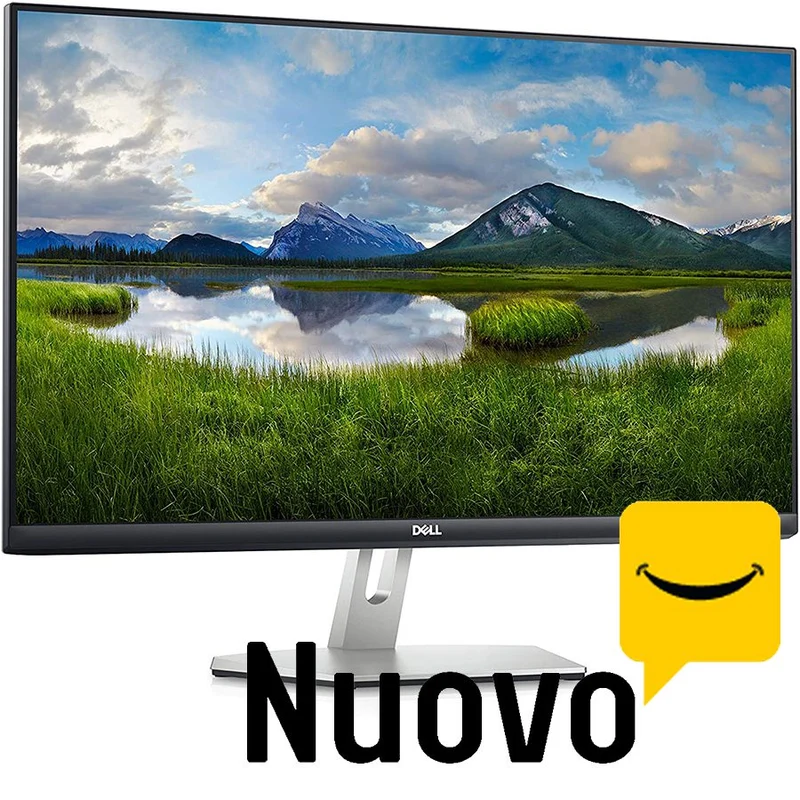 DELL S Series S2721HN Monitor 27" 1920x1080 Pixel Full HD LED IPS 5ms Luminosità 300 cd/m² FreeSync HDMI Uscita Cuffie VESA