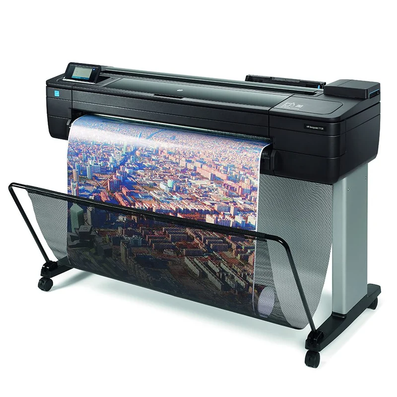 HP Designjet T730 Plotter da stampa per grandi formati Wi-Fi Getto termico d'inchiostro A colori 2400x1200 DPI A0 4 Colori 82 lb/h
