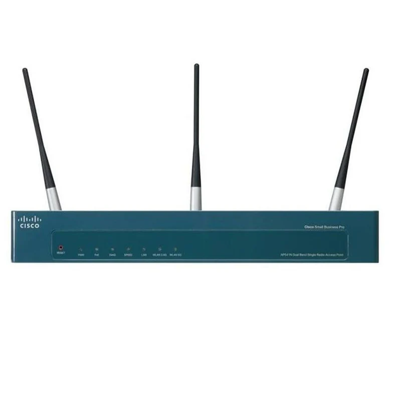 Cisco AP541N Access Point WiFi Dual Band 2,4/5 Ghz Cifratura WEP WPA 1 Porta Ethernet POE 1 Porta Console potenza assorbita 9,9W