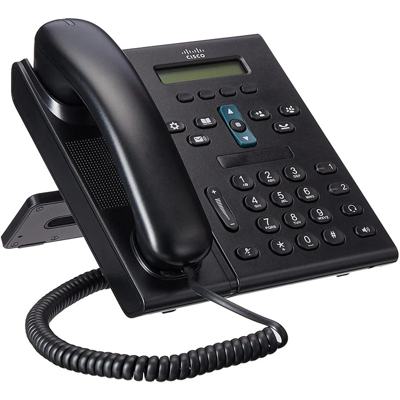 Cisco Unified IP Phone CP-6921 Telefono IP perfetto per aziende all'avanguardia 2 Linee e Vivavoce Trasferimento e conferenza