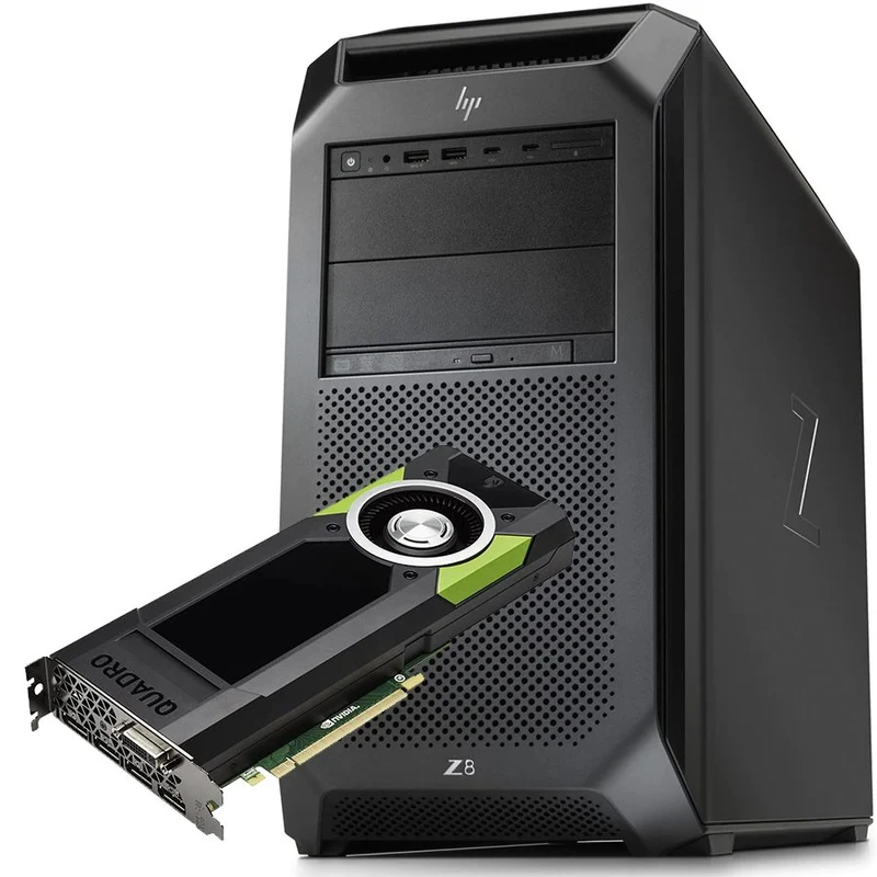 HP Z8 G4 Workstation Tower | 2x Intel Xeon Silver 4114 20Cores | Ram 64Gb | SSD 1Tb nvme | Nvidia Quadro M5000 | Windows 11 Pro La workstation per professionisti