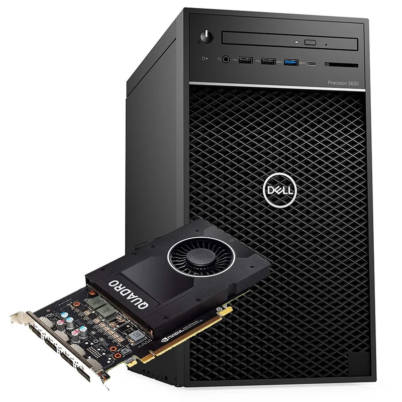 DELL Precision T3630 Workstation | Intel Core i7-8700K 3.7Ghz | Ram 32Gb | SSD 512Gb | Nvidia Quadro P2000 5Gb | Windows 11 Pro Perfetta per chi cerca potenza di calcolo