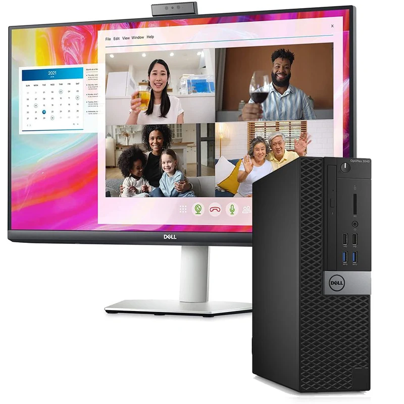 Bundle DELL Optiplex 3040 SFF | Intel Core i5-6500t 2.7Ghz | 16Gb Ram | 256GB SSD | Monitor DELL S2722DZ 27″ QuadHD 75Hz WebCam FreeSync | Windows 10 Pro