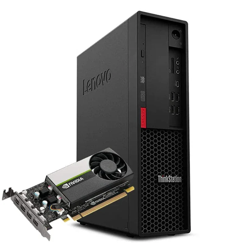 Lenovo ThinkStation P330 SFF | Intel core i7-8700 3.2Ghz | 16Gb Ram DDR4 | 256Gb SSD NVME | Nvidia Quadro T600 4Gb 4x mini Display Ports | Windows 11 Pro La workstation compatto e prestante