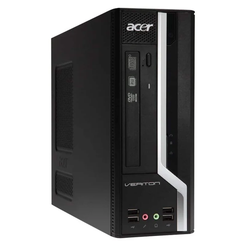 Acer Veriton X X4610G PC Desktop | Intel Core i3-2120 3.3Ghz | Ram 8Gb | SSD 256Gb | Windows 10 Pro Compatto e conveniente per il tuo ufficio