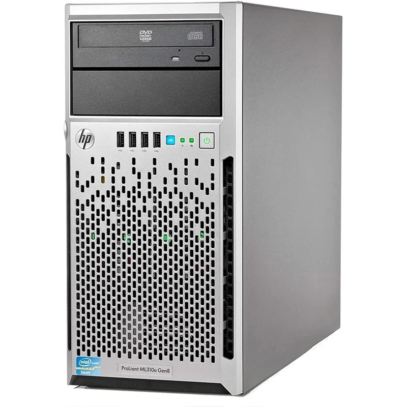 HP Proliant Ml310E Gen 8 V2 Server | Intel Pentium G3240 3.1Ghz | Ram 8/16Gb | HDD 2x3Tb | Raid Controller Doppia PSU Il Server Entry-Level per ogni impiego