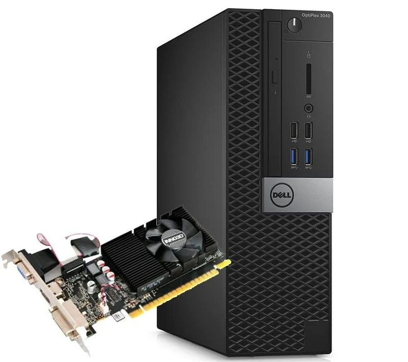 DELL Optiplex 3040 SFF | Intel Core i5-6500 3.2Ghz | 16GB | 256GB SSD + 500GB HDD | Nvidia GT 730 2Gb | Windows 10 PRO | HDMI