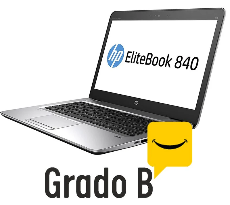 Hp EliteBook 840 G1 Notebook | Intel Core i5-4300U 1.9Ghz | 14" Pollici | 8Gb Ram | 240Gb SSD | Tastiera Italiana | WebCam WiFi | Windows 10 Grado B