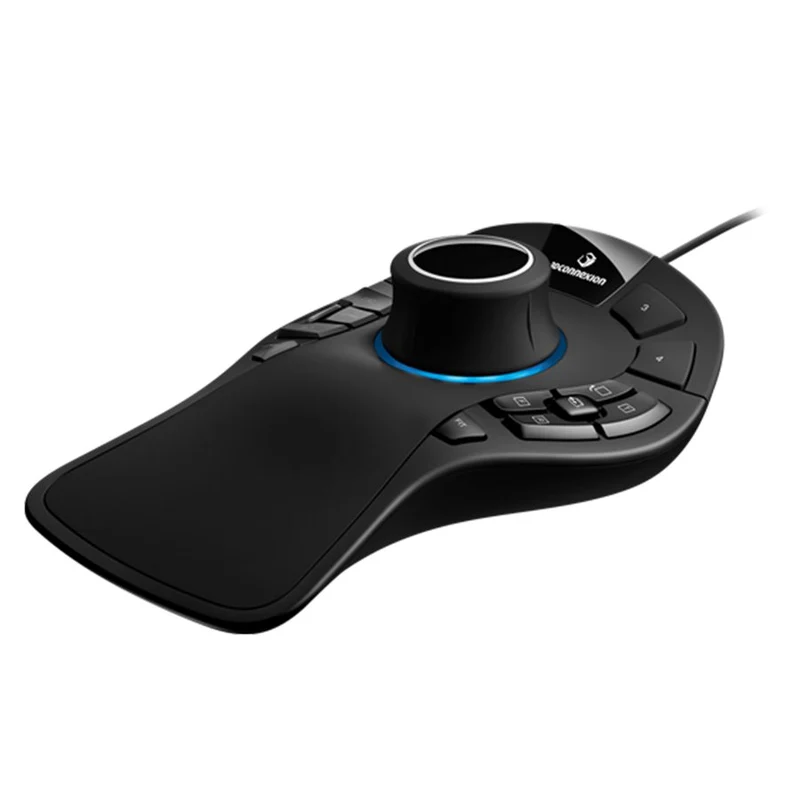 3DCONNEXION Spacemouse Pro lo standard per la progettazione professionale, lo strumento indispensabile per ingegneri, designer e architetti CAD USB