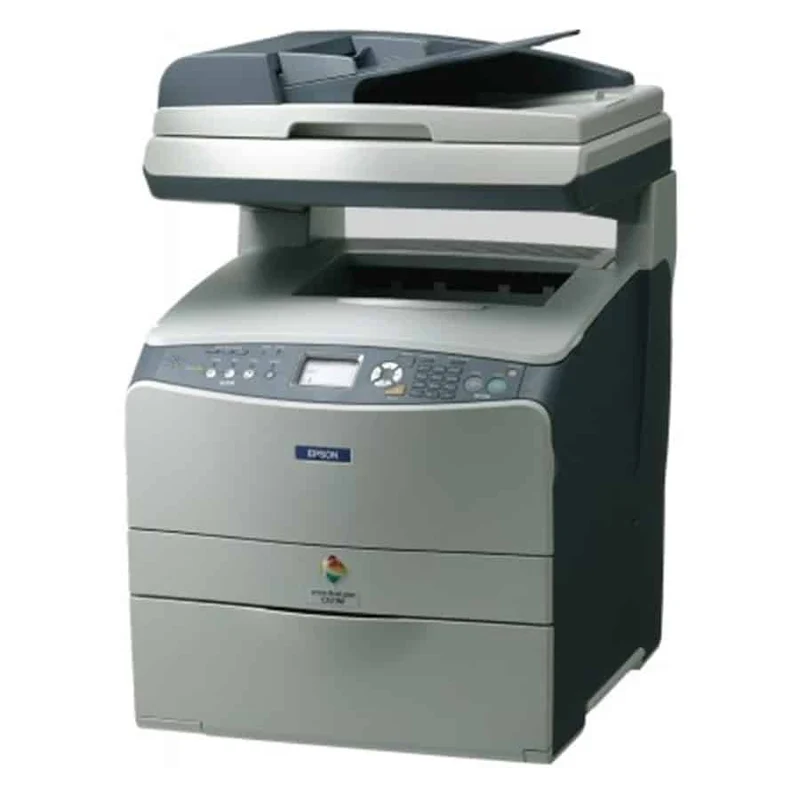 Epson AcuLaser CX21NF Multifunzione Laser A4 a Colori 25ppm Scan Fax USB Rete Compatta economica e perfetta per uno studio professionale
