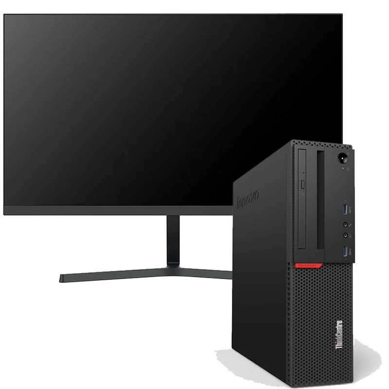 Bundle LENOVO THINKCENTRE M700 SFF | Intel Core i5-6400 | Ram 16GB | SSD 480Gb | DVD/RW | Monitor Xiaomi Mi Monitor 1C 24″ 16:9 1080p FullHD | Windows 10 Professional