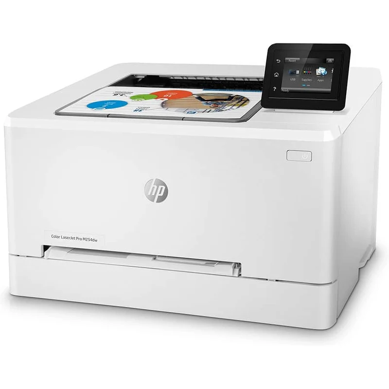 HP Color LaserJet Pro M254dw Stampante Laser a colori A4 600x600 DPI 21ppm Duplex Fronte/Retro automatico Wi-Fi Ethernet Perfetta per stampe di qualità