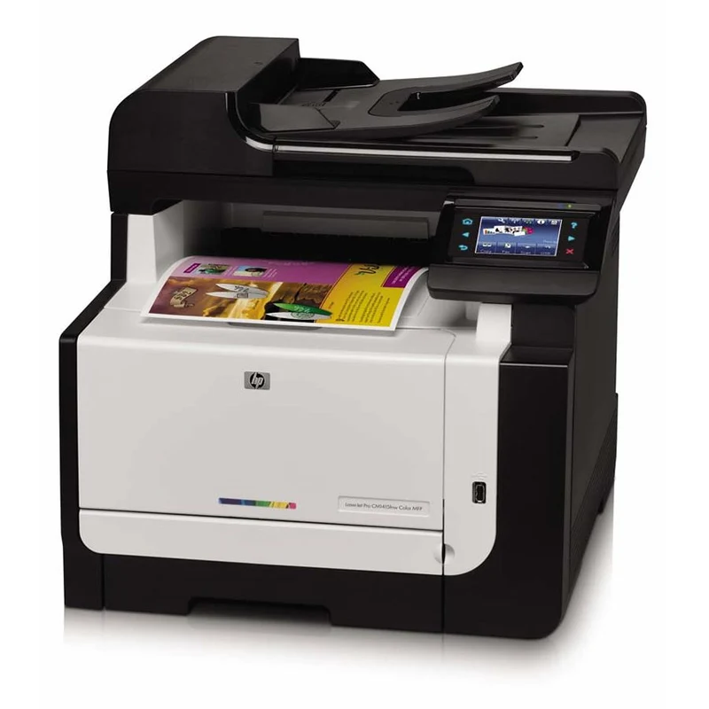 HP LaserJet Pro CM1415fnw Multifunzione Laser a colori A4 600x600 DPI 12 ppm Wi-Fi Rete USB FAX