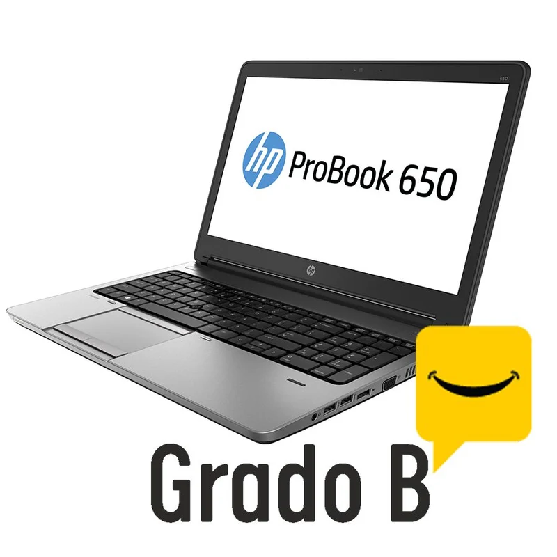 HP ProBook 650 G1 15" Core i5-4310M 2,7 GHz | SSD 256 GB | Ram 8GB | TASTIERA ITALIANA | Windows 10 Pro Grado B