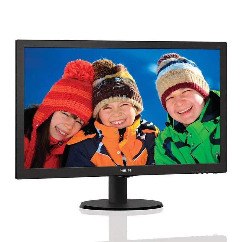 Philips V Line 223V5 Monitor LED 22" 1920x1080 pixels FullHD Luminosità 250 cd/m² Contrasto 1000:1 Tempo di risposta 5ms VGA