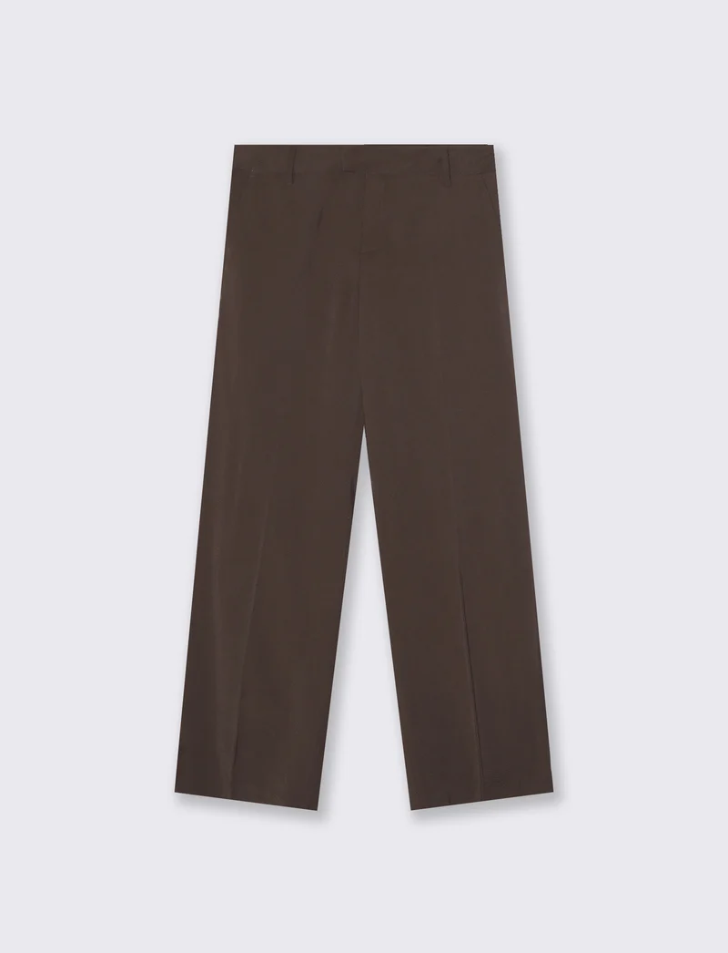 Pantalone Dritto Elegante - Moro