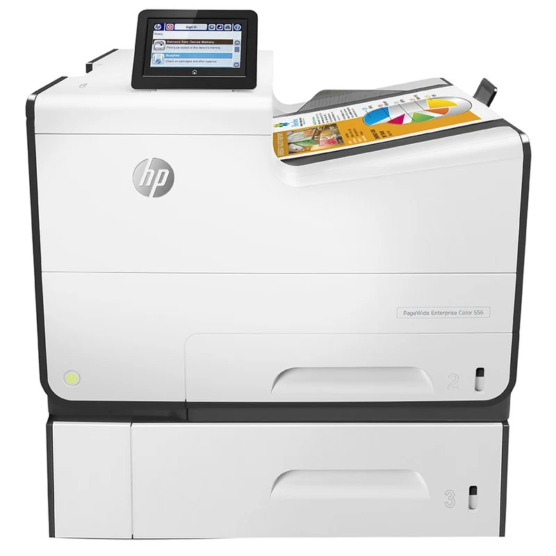 HP PadeWide Enterprise Color 556hx Stampante a pigmento d'inchiostro A4 2400x1200DPI 50ppm RETE WiFi