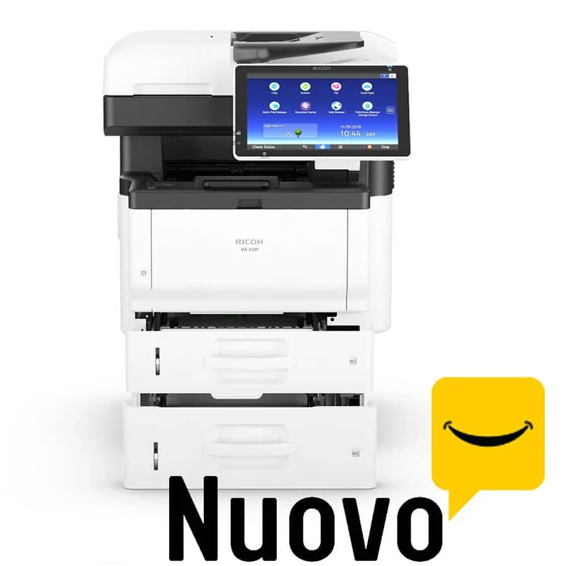 Ricoh IM 350 Multifunzione laser A4 Monocromatica | 35 ppm | 1200dpi | Duplex Fronte/Retro automatico | USB Rete Prodotto NUOVO